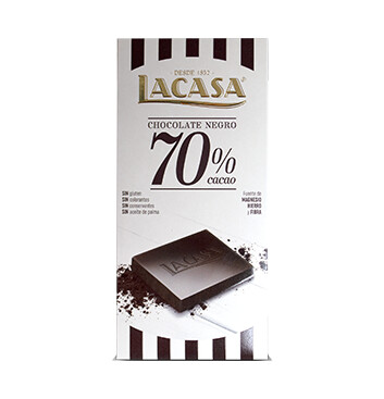 Chocolate 70% Cacao - La Casa - 100g