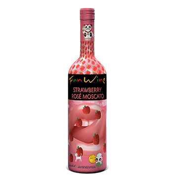 Moscato Rosé Strawberry - Fun Wine - 750ml