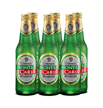 Cerveza Monte Carlo - 6x350ml/botella