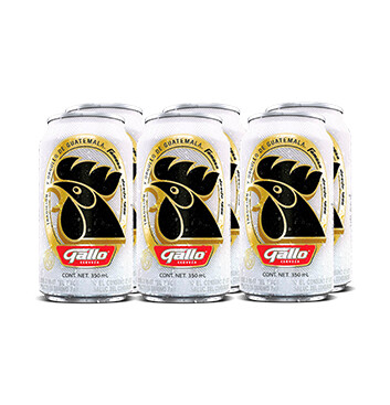 Cerveza Gallo - 6x350ml/lata