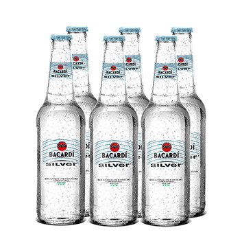 Bacardi Silver - 6x350ml/botella