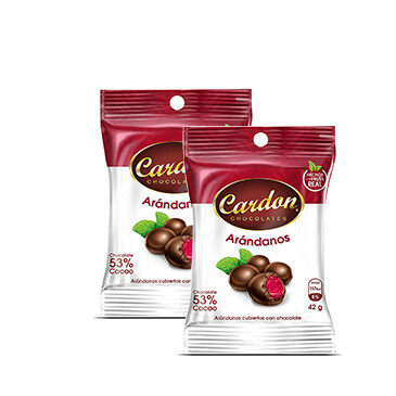 Bolsita Chocolate Arandanos - Cardon - 2x1.5oz
