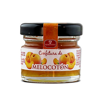 Tarrito de mermelada de melocotón - Adrianna - 28 g