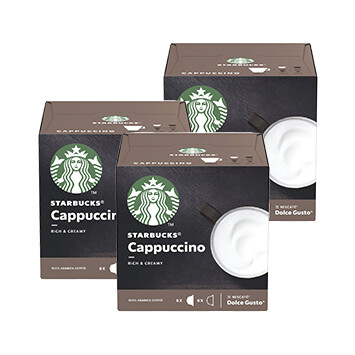 Caja Cappuccino - Starbucks - 3x12 Cápsulas - 120g