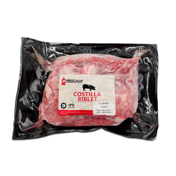 Costilla Riblet de cerdo - Procasa - 2Lb/paquete