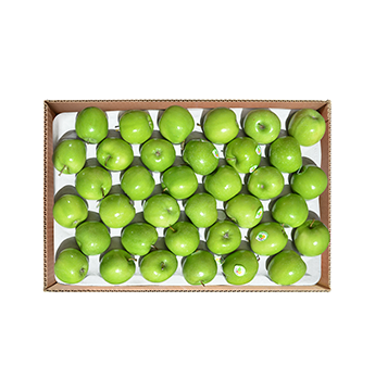 Caja de Manzana Verde Mediana (Cal. 150-163) - 40 Libras
