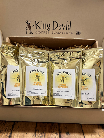 4 – 4oz Coffee Sampler Gift Box