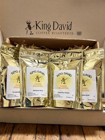 4 – 4oz Coffee Sampler Gift Box 4 – 4oz Coffee Sampler Gift Box