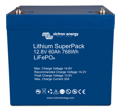 Victron Lithium SuperPack 12,8V 60Ah (M6)