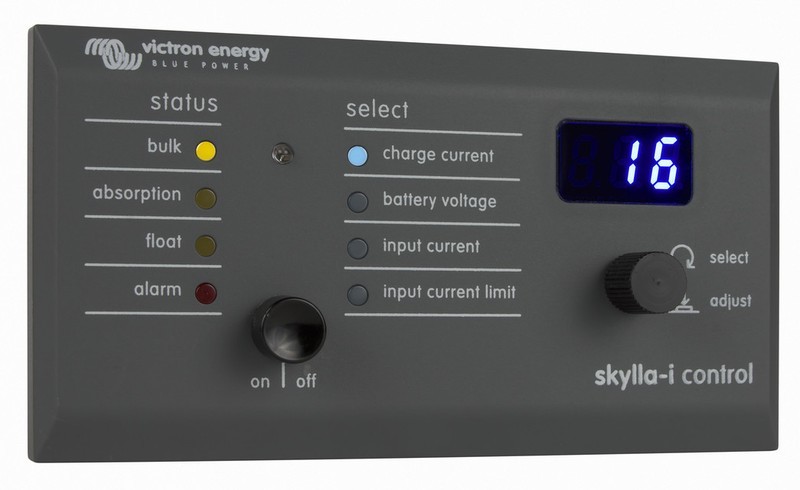 Victron Skylla-i Control GX Panel Right Angle RJ45