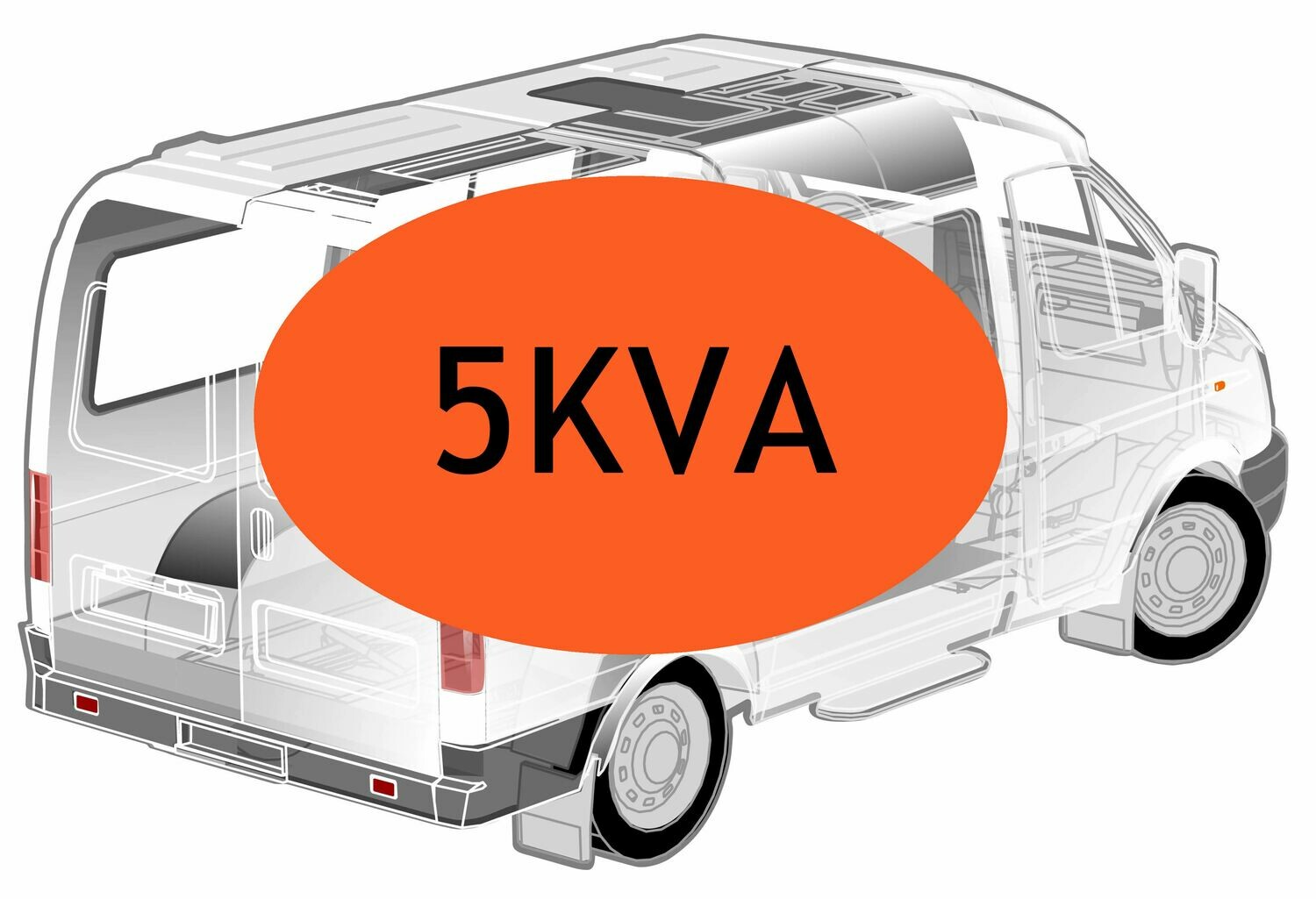 Victron Energy Quattro Van Motorhome Power Conversion Kit 5KVA - 12V Two AC Inputs