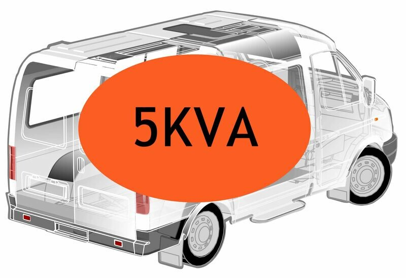 Victron Energy Quattro Van Motorhome Power Conversion Kit 5KVA - 12V Two AC Inputs