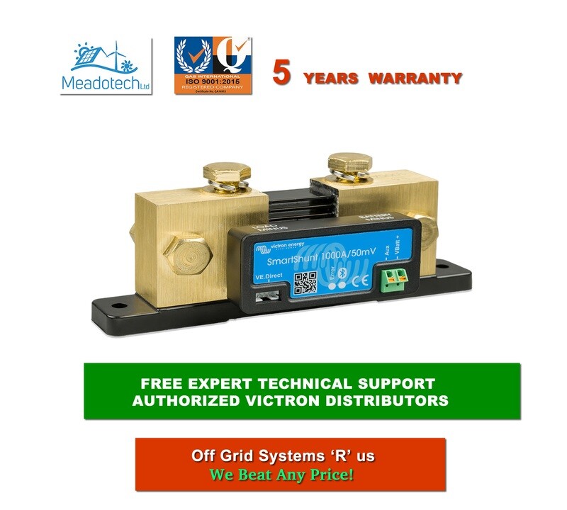 Victron Energy SmartShunt Battery Monitor 1000A Bluetooth Inside
