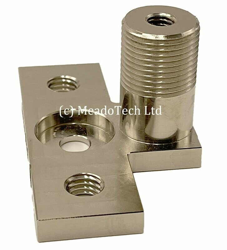 Triple Insert Battery terminal for sealed battery enclosures and panel mounts