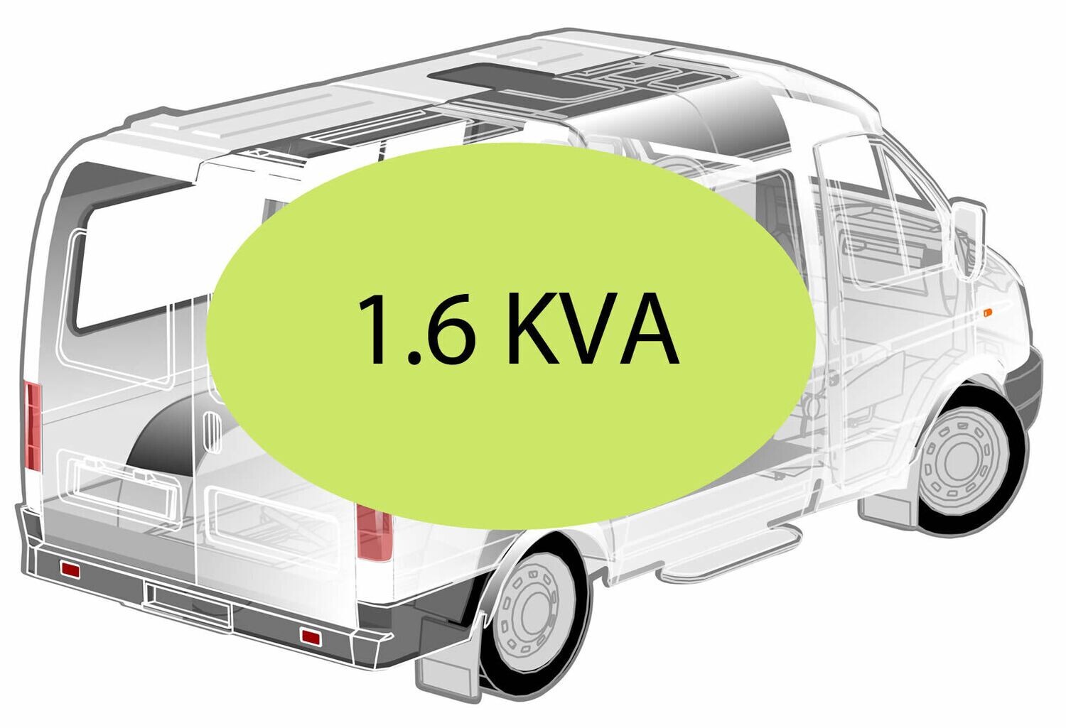 Victron Energy Multiplus Van Motorhome Power Conversion Kit 1.6KVA - 12V EasyPlus