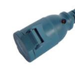 Power Inlet Polyamid with cover 16A/250Vac (2p/3w) Retail