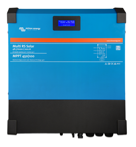 Victron Energy Multi RS Solar 48/6000/100-450/100 Hybrid Inverter-Charger Solar MPPT