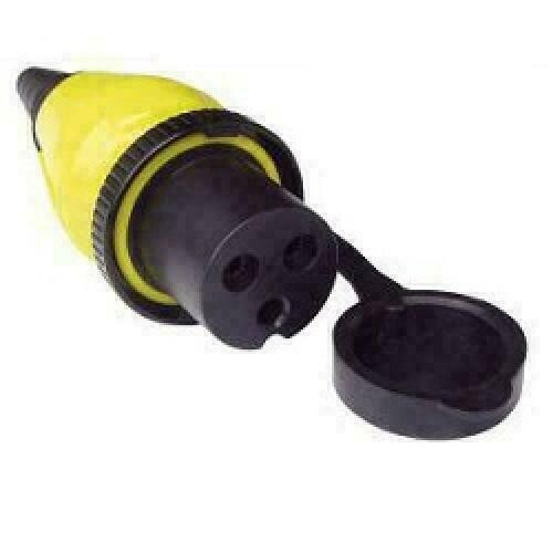 Victron Polyamide Plug 16A 250Vac (2p/3w) for Power Inlet stainless steel 16A