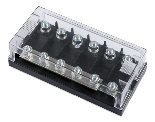 Victron Fuse holder 6-way for MEGA-fuse