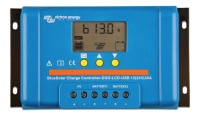 BlueSolar PWM-Dual Battery Charge Controllers 12/24V