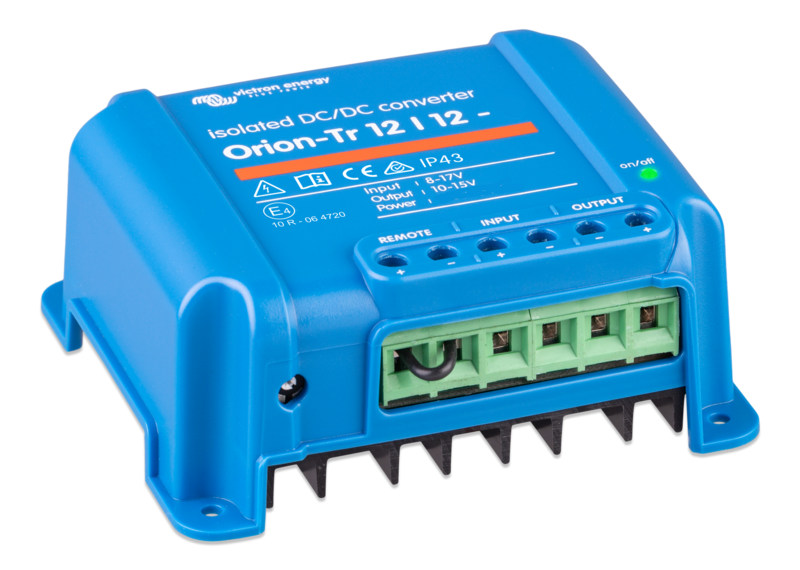 Victron Energy Orion IP43 DC-DC converter 12V to 12V 9A 110W Galvanic isolation
