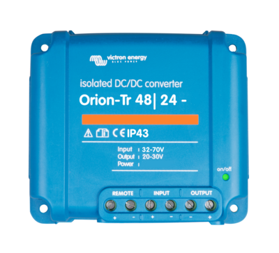 Victron Energy Orion-Tr IP43 DC-DC converter from 48V to 24V 120W 5A Galvanic isolation