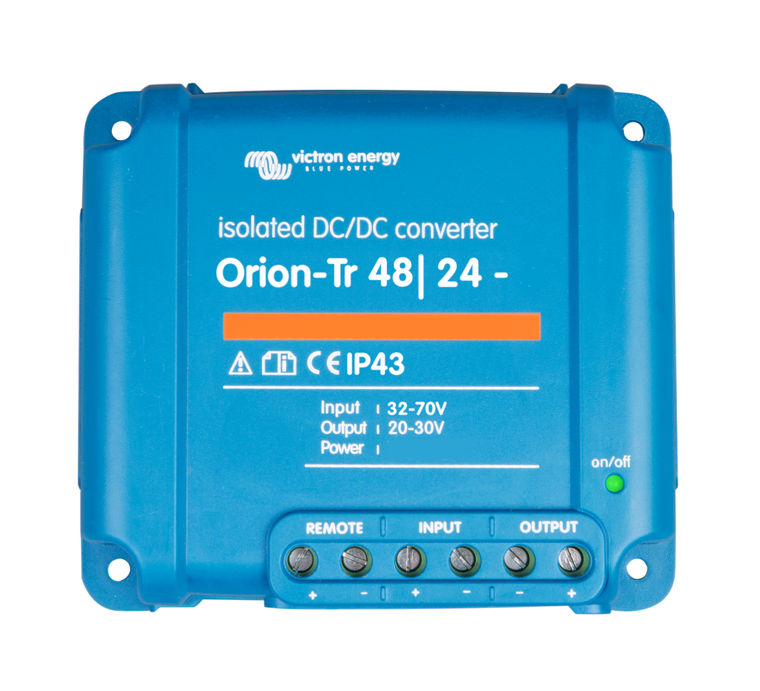 Victron Energy Orion IP43 DC-DC converter from 48V to 24V 380W 16A Galvanic isolation