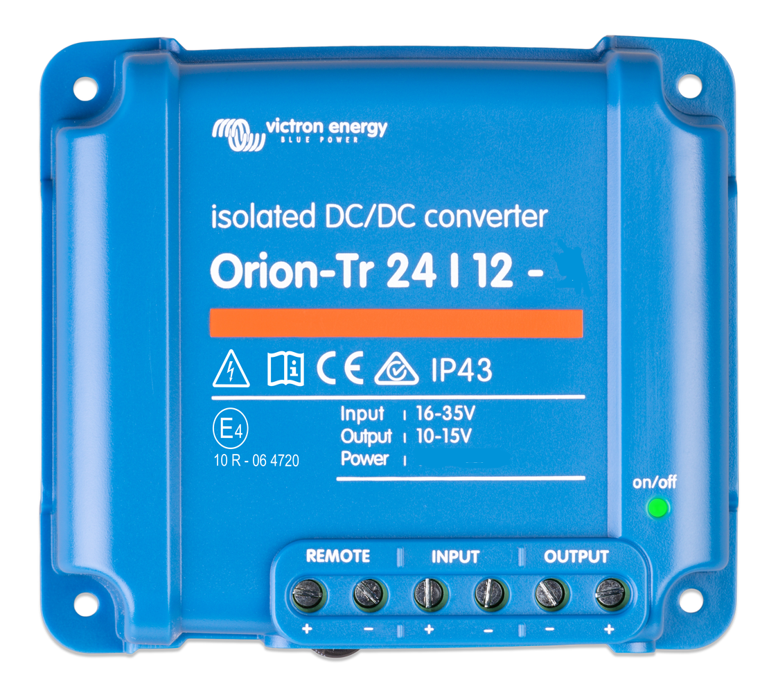 Victron Energy Orion IP43 DC-DC converter from 24V to 12V 360W 30A Galvanic isolation