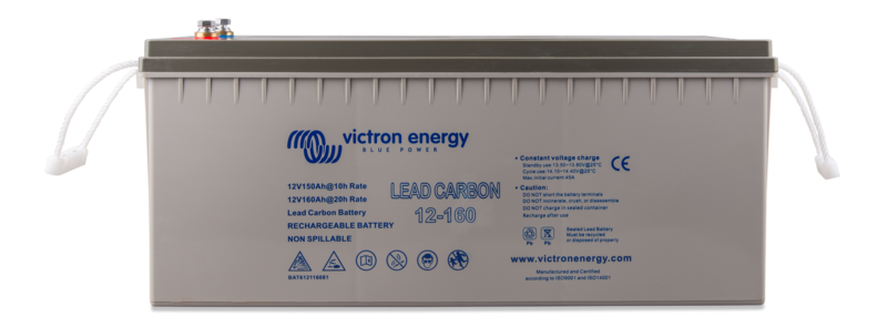 Victron Lead Carbon AGM Battery 12V/160Ah (M8) - 8 Pack