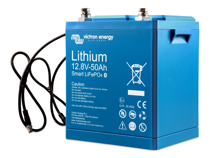 Victron LiFePO4 Battery 12,8V 50Ah Smart Bluetooth inside
