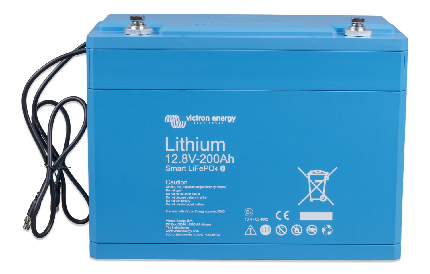 Victron Lithium Battery 12,8V 200Ah LiFePO4 Smart Bluetooth inside