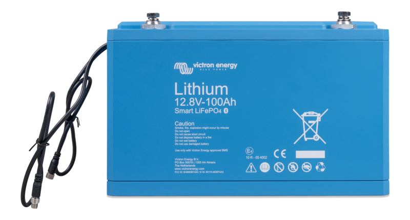 Victron LiFePO4 Battery 12,8V 100Ah Smart Bluetooth inside