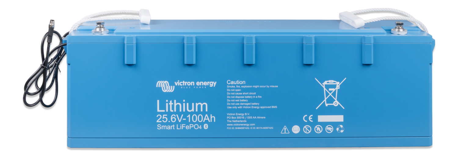 Victron Lithium Battery 25,6V 100Ah LiFePO4 Smart Bluetooth inside