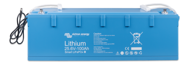 Victron Lithium Battery  25,6V 100Ah LiFePO4 Smart Bluetooth inside