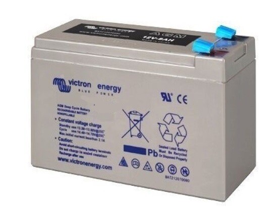 Victron Energy 12V 15Ah AGM Super Cycle battery Faston Terminals 12-Pack