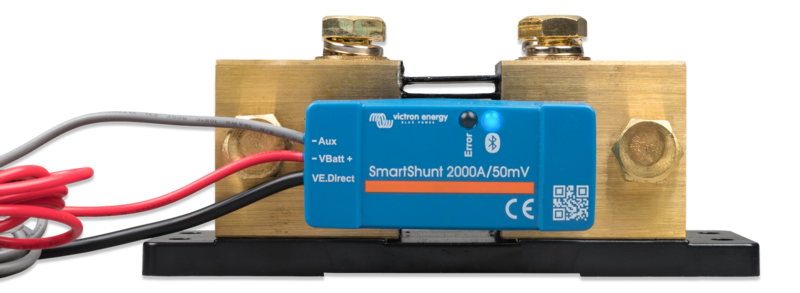 Victron Energy SmartShunt Battery Monitor IP65 2000A Bluetooth Inside