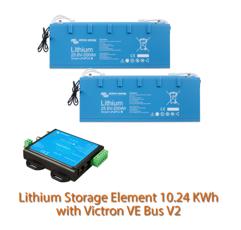 Victron ESS Lithium Battery  48V 10.24 KWh Energy Storage Element