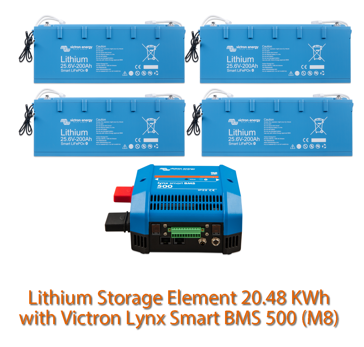 Victron ESS Lithium Battery  48V 20.48 KWh Energy Storage Element Lynx