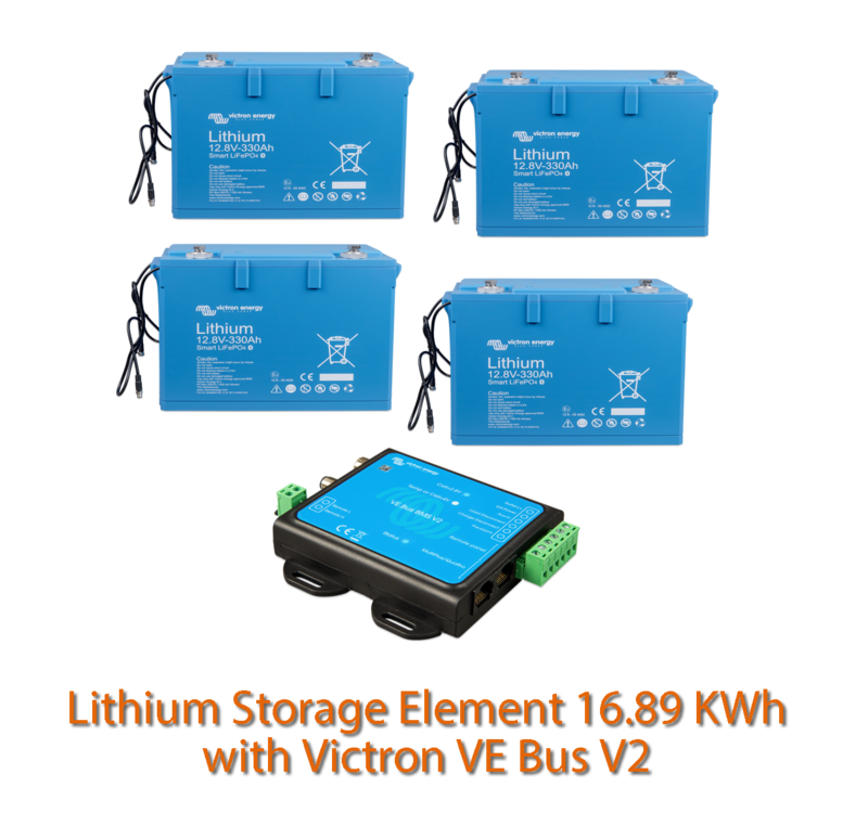 Victron ESS Lithium Battery  48V 16.89 KWh Energy Storage Element