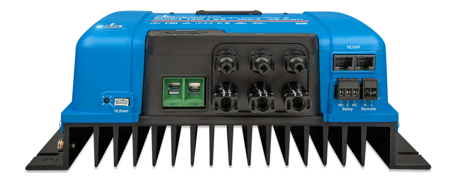 Victron Energy SmartSolar MPPT 150/85-MC4 (12/24/48V-85A) 85A VE CAN Solar Charge Controller Bluetooth