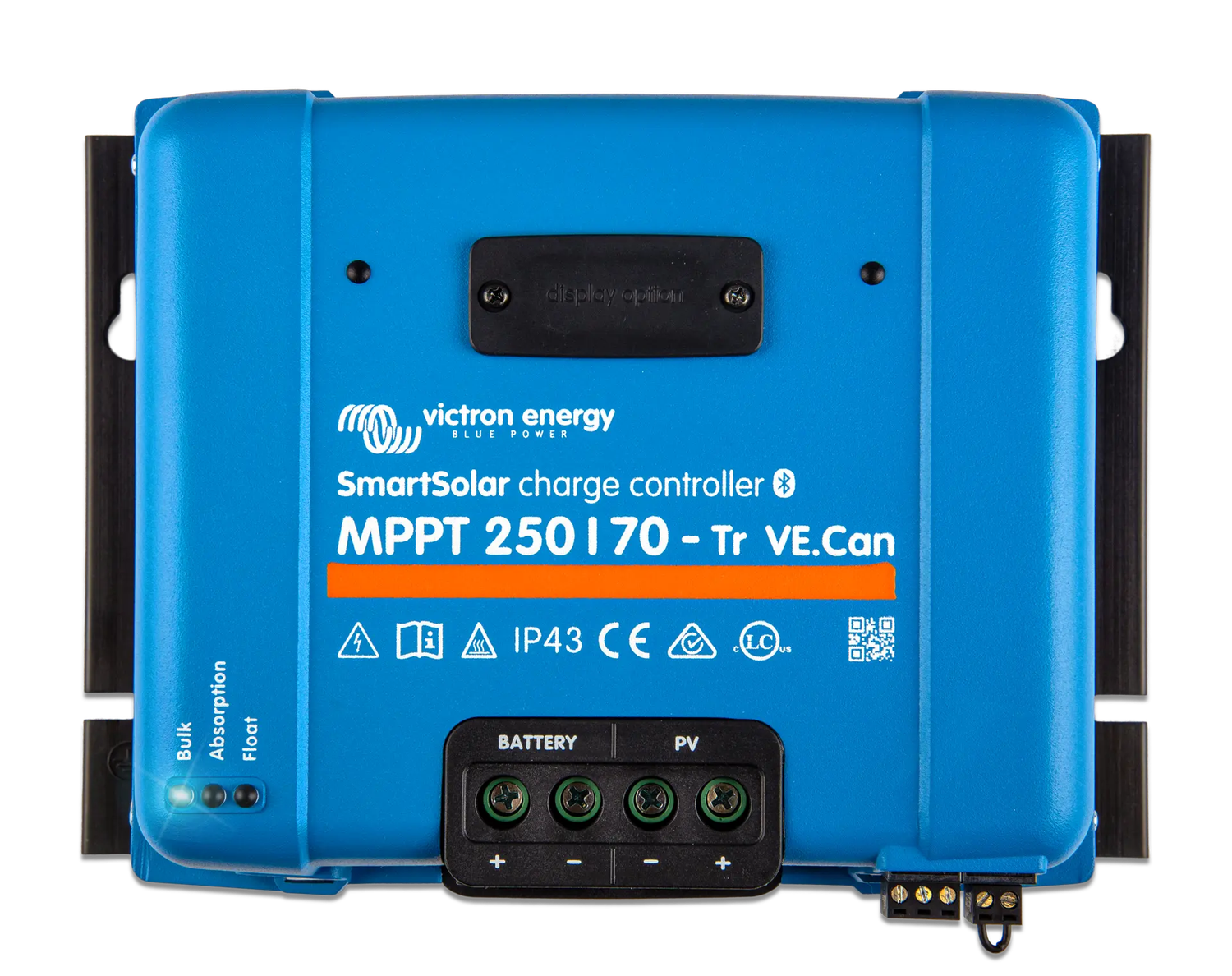 Victron Energy SmartSolar MPPT 250/70-TR (12/24/48V-70A) 70A Solar Charge Controller VE CAN Bluetooth