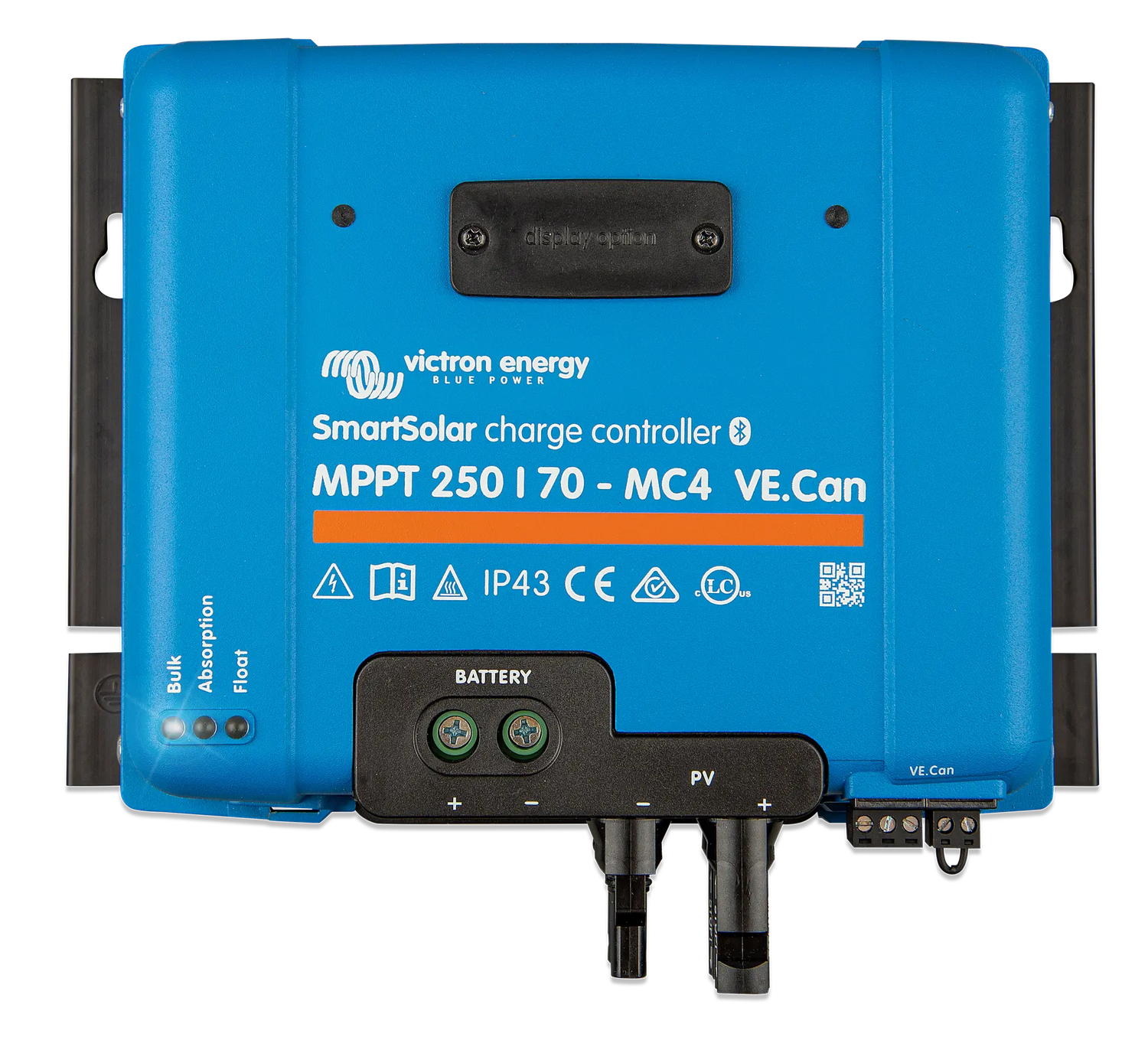 Victron Energy SmartSolar MPPT 250/70-MC4 (12/24/48V-70A) 70A Solar Charge Controller VE CAN Bluetooth