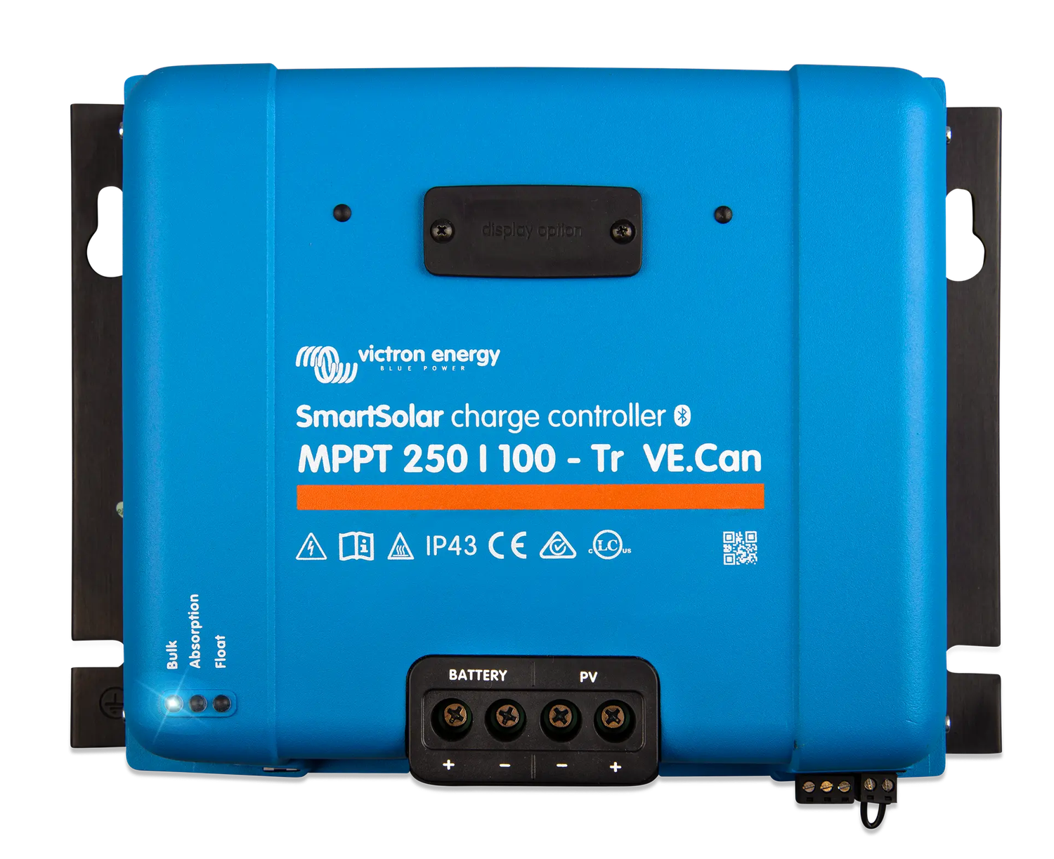 Victron Energy SmartSolar MPPT 250/100-TR (12/24/48V-100A) 100A Solar Charge Controller VE CAN Bluetooth