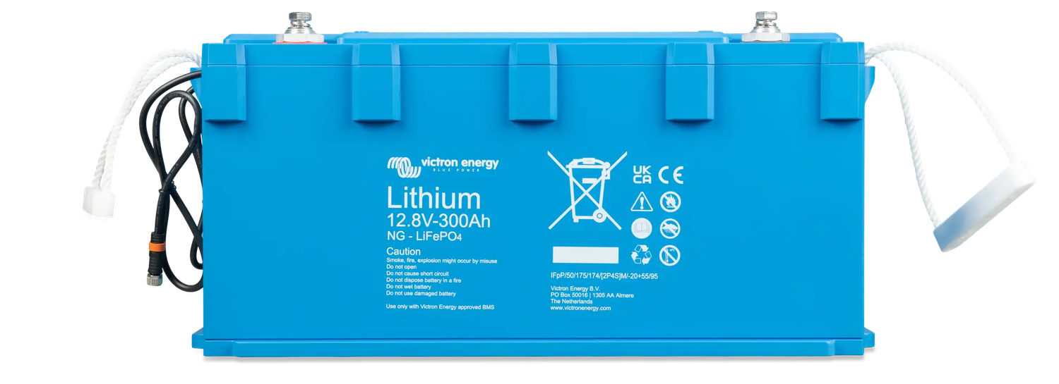 Victron LiFePO4 Battery 12,8V 300Ah NG Bluetooth inside