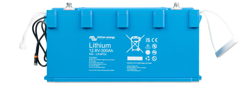 Victron LiFePO4 Battery 12,8V 300Ah NG Bluetooth inside