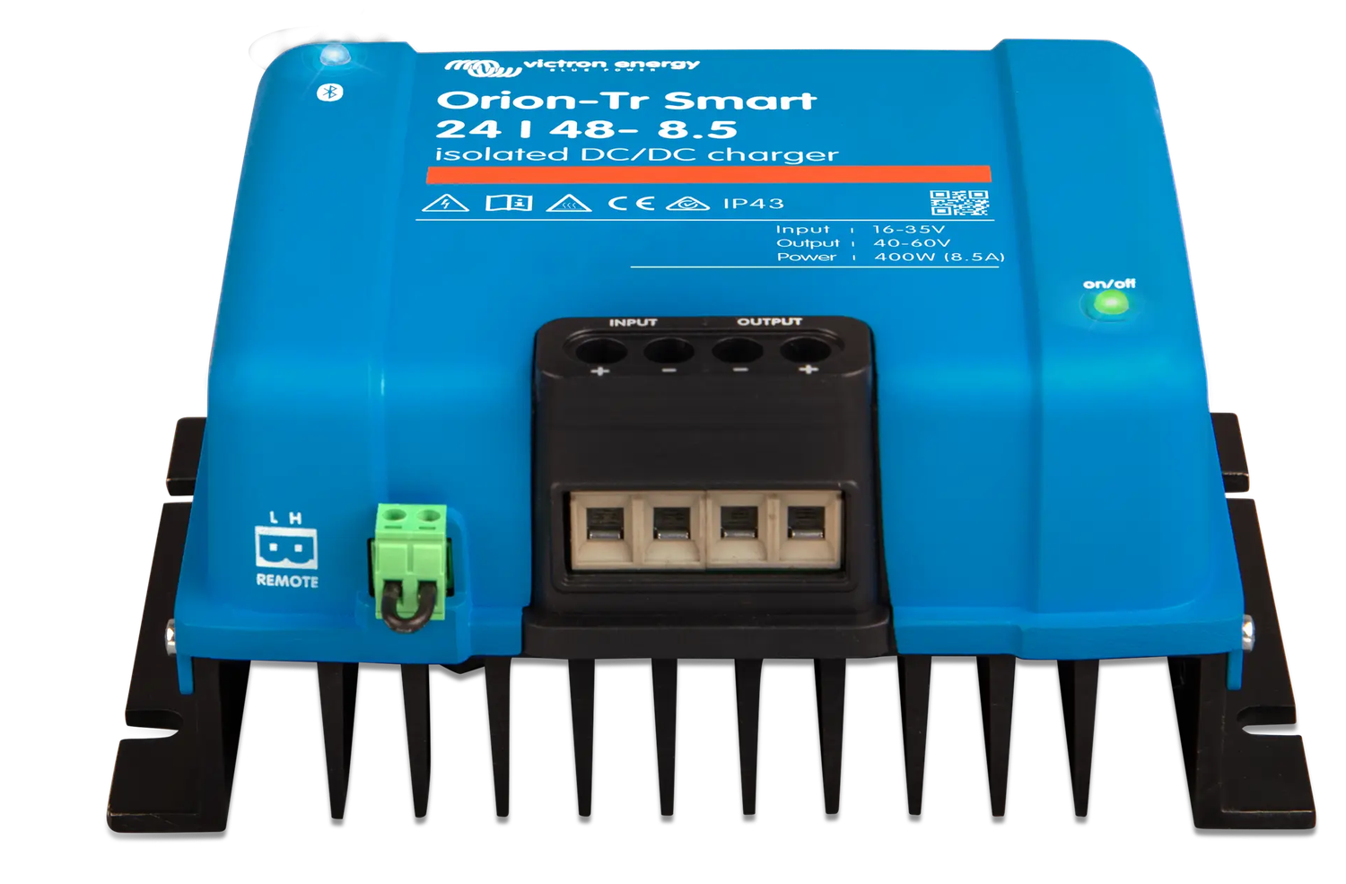 Victron Energy Orion-Tr Smart 24V to 48V 8.5A  380W Isolated DC-DC charger