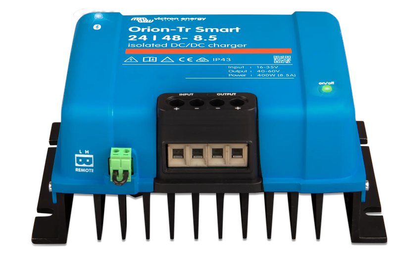 Victron Energy Orion-Tr Smart 24V to 48V 8.5A  380W Isolated DC-DC charger