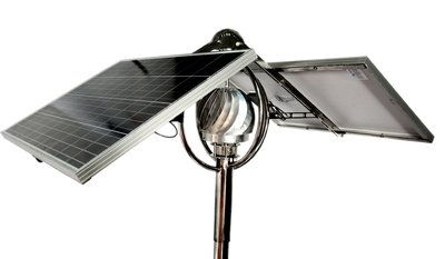 e-Moskito Pole Mount Hybrid Solar Wind Lithium