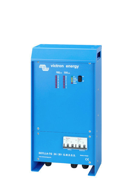 Victron Energy Skylla-TG 24V 50A 90-265VAC GMDSS Global Maritime Distress and Safety System Battery Charger excluding panel
