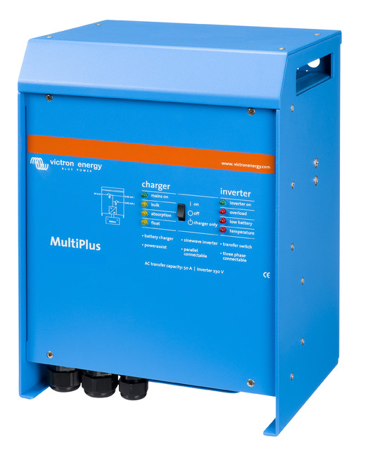 Victron MultiPlus Compact 24V DC to 1600VA 230V AC 40A Charging 16A ATS VE.Bus Inverter Charger